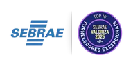 Sebrae e selo Top 10 Fornecedores Excepcionais 2025